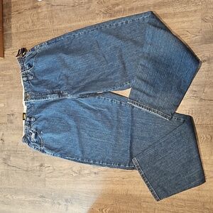 LEE Pepper Stone Long Tapered Leg Mid Rise Size 18 New With Tags